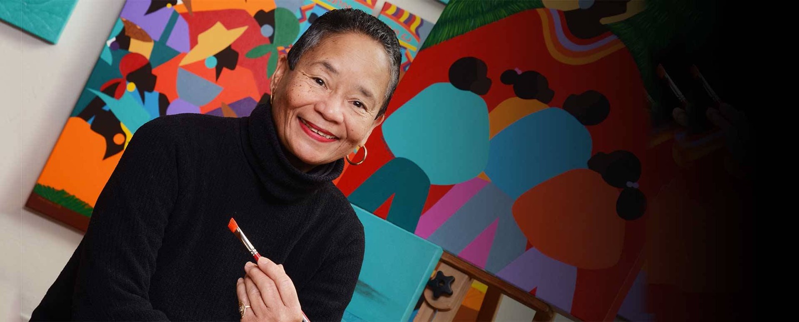 Artist Synthia Saint James The Adams Report